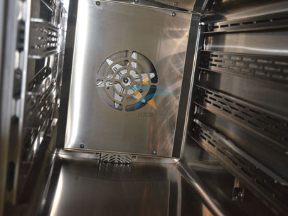 商用多門海鮮蒸柜實拍圖