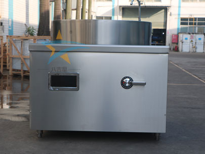 立式商用復合底羊肉湯鍋實拍圖