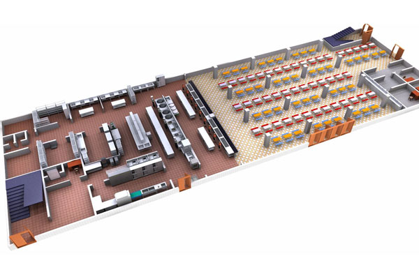 星級酒店廚房工程設計