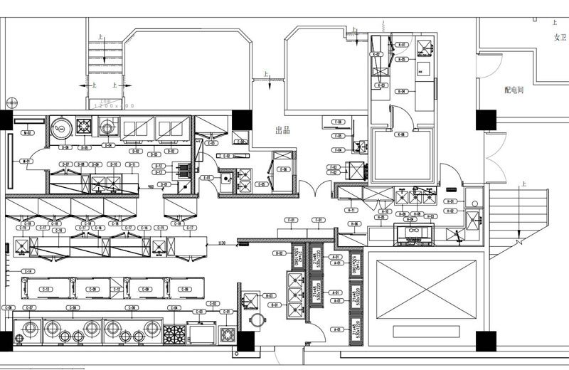 八吉星廚房工程設計圖