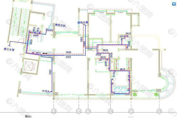八吉星商用廚房排水溝設計圖