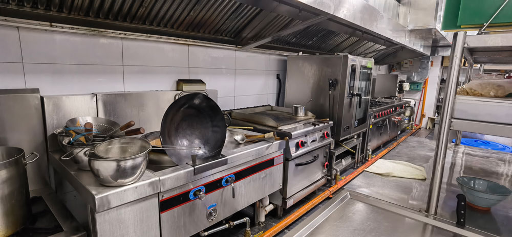 X PARTY KTV中央烹飪區