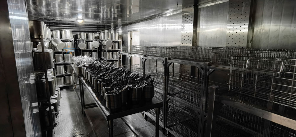 虎門捷勝小學食堂廚房高溫蒸汽消毒房