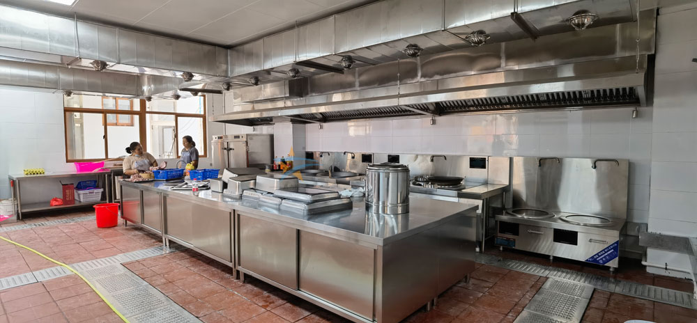 大嶺山第一幼兒園食堂廚房主廚區