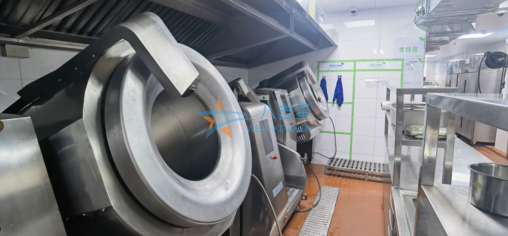 深圳開(kāi)立生物醫(yī)療員工食堂廚房工程自動(dòng)烹飪系統(tǒng)