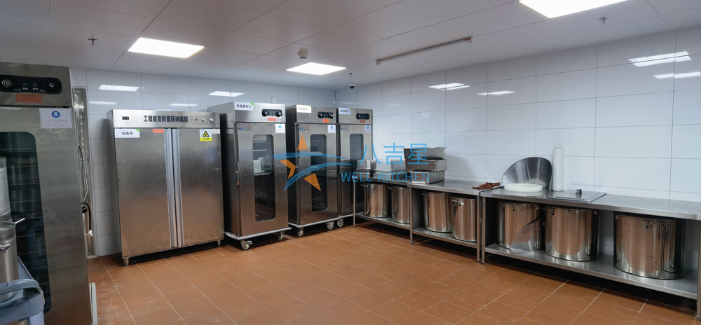深圳開(kāi)立生物醫(yī)療員工食堂廚房工程備餐區(qū)