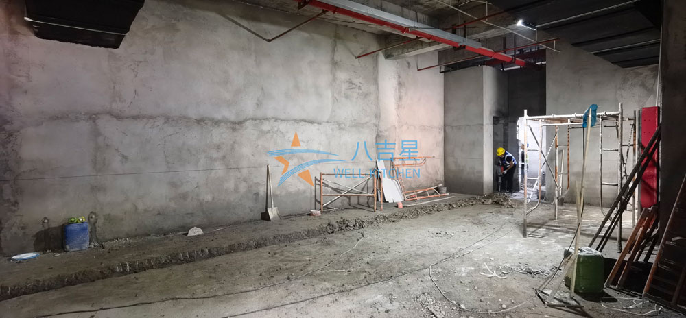 廣州方邦電子員工食堂毛坯現場