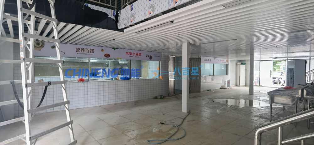 聯明電源員工食堂用餐區1層