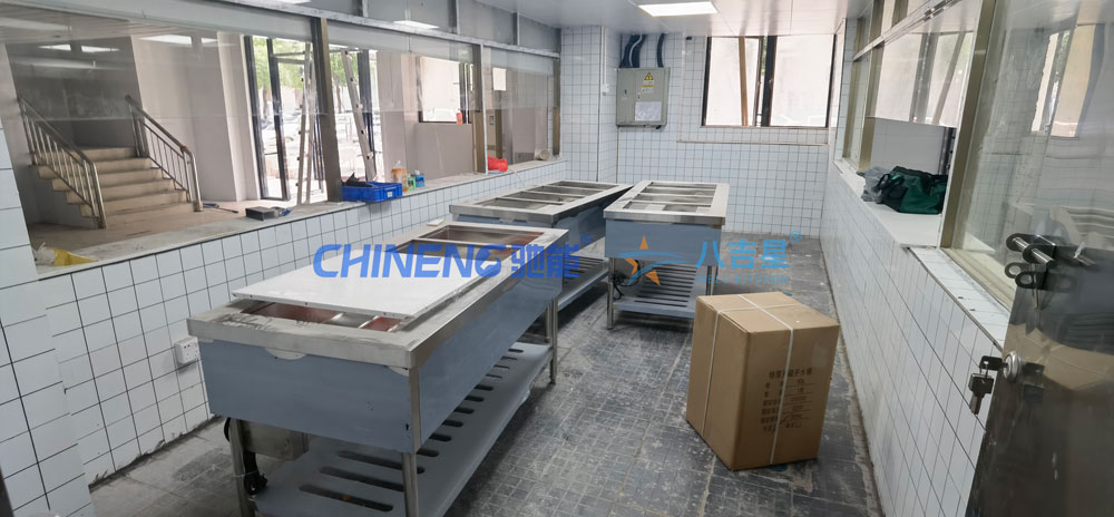 聯明電源員工食堂廚房工程配餐間